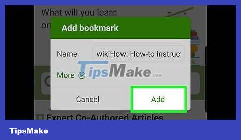 How to Add a Bookmark Shortcut to Your Home Screen (Android) Picture 21