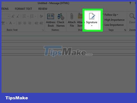 How to Add a Signature in Microsoft Outlook Picture 16
