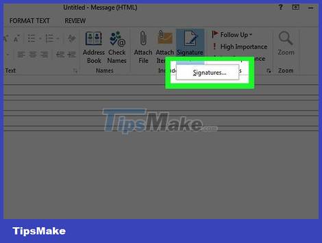 How to Add a Signature in Microsoft Outlook Picture 17