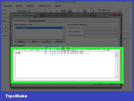 How to Add a Signature in Microsoft Outlook Picture 20