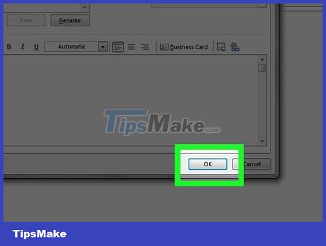 How to Add a Signature in Microsoft Outlook Picture 22