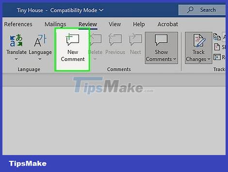 How to Add Comments on Microsoft Word Picture 13