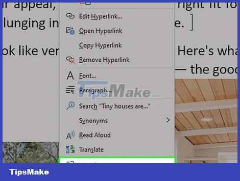 How to Add Comments on Microsoft Word Picture 4