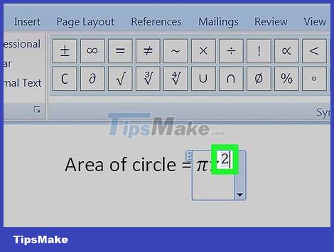 How to Add Exponents in Microsoft Word Picture 13