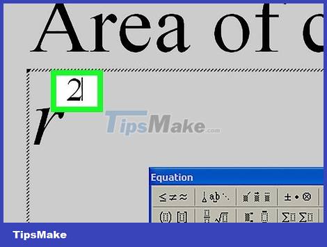 How to Add Exponents in Microsoft Word Picture 17