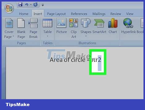 How to Add Exponents in Microsoft Word Picture 5