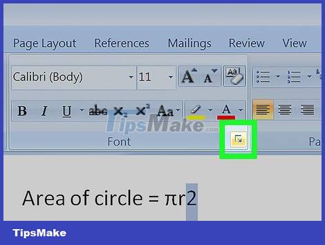 How to Add Exponents in Microsoft Word Picture 6
