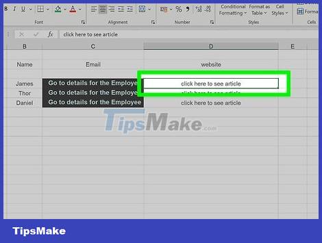 How to Add Links in Excel Picture 7