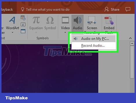 How to Add Music to PowerPoint Picture 8