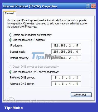 How to assign a static IP address in Windows 11, 10, 8, 7, XP or Vista Picture 18