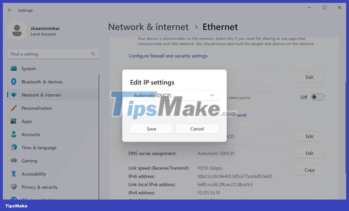 How to assign a static IP address in Windows 11, 10, 8, 7, XP or Vista Picture 2