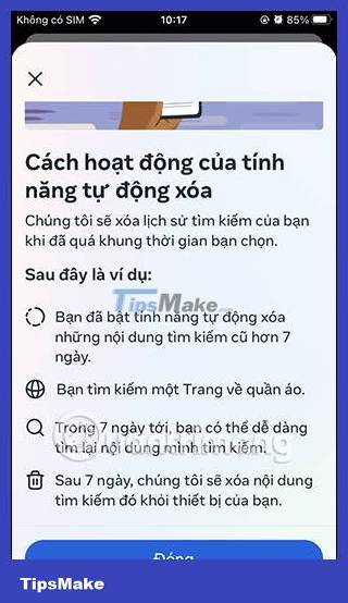 How to automatically delete Instagram search Picture 9