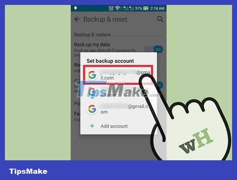 How to Backup Android Phone to Google Cloud - TipsMake.com