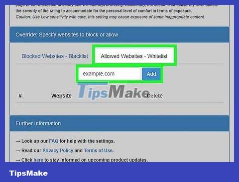 How to block adult websites and set up parental controls on Google Chrome? Picture 16