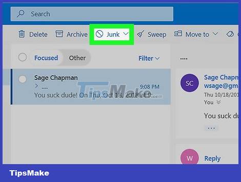 How to Block Contacts on Outlook Mail Picture 16