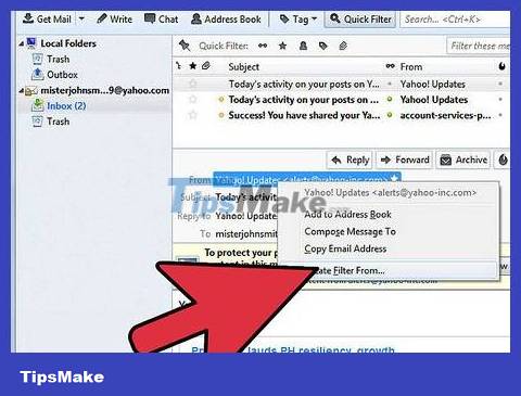 How to Block Emails - TipsMake.com