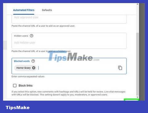 How to Block Keywords on YouTube Picture 8
