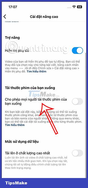 How to block others from downloading Instagram Reels videos Picture 12