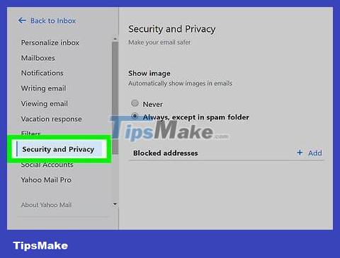 How to Block Spam on Yahoo! Mail Picture 7