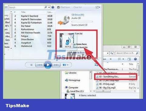 How to Burn Music to an Audio CD Picture 4