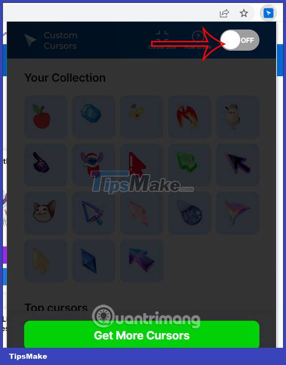 How to change mouse pointer on Google Chrome - Personalize mouse pointer Picture 6