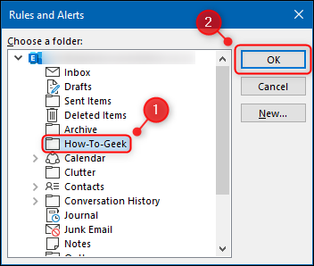 How to change the default email storage folder in Outlook desktop Picture 6