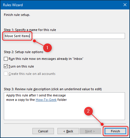 How to change the default email storage folder in Outlook desktop Picture 8