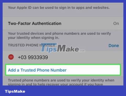 How to Change the phone number associated with Apple ID on iPhone Picture 5