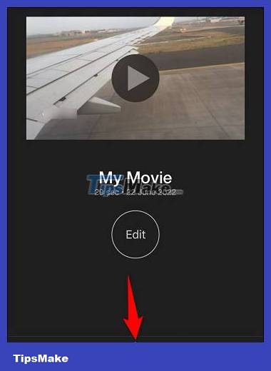How to combine videos on iPhone with iMovie application Picture 6