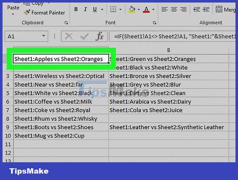 How to Compare Data in Excel Picture 19