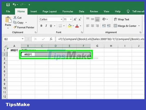 How To Compare Two Excel Files - TipsMake.com