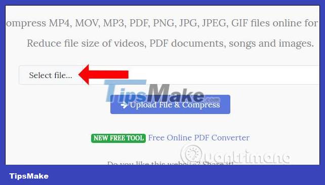 How to compress files on YouCompress online - Supports many formats Picture 1
