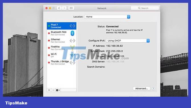 How to configure Android USB Tethering on macOS Picture 4