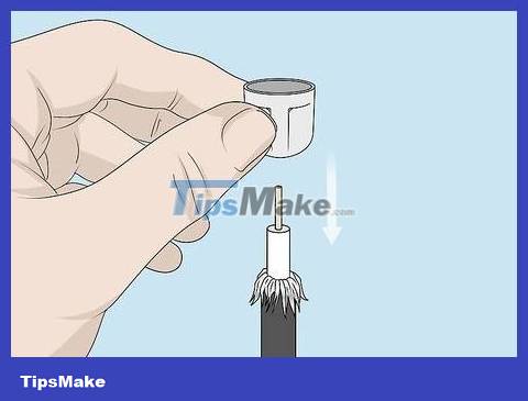How to Connect Coaxial Cable Ends Picture 11