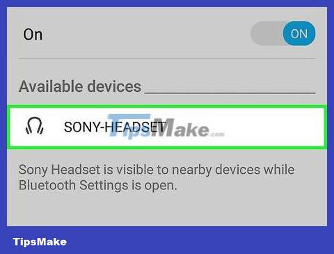 How to Connect your phone to a Bluetooth headset Picture 7