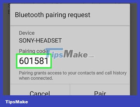 How to Connect your phone to a Bluetooth headset Picture 8
