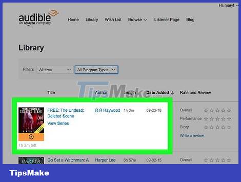 How To Convert Audible Audiobooks - TipsMake.com