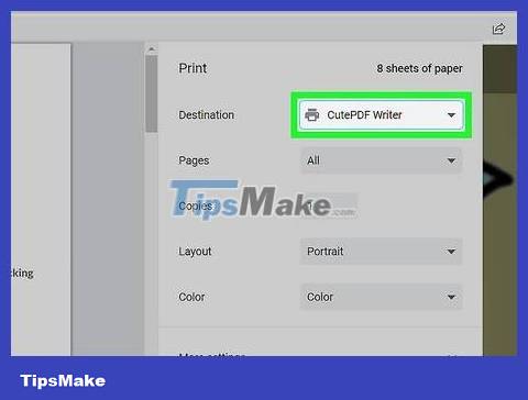 How to Convert Web Pages to PDF Files Picture 14