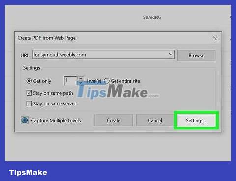 How to Convert Web Pages to PDF Files Picture 20