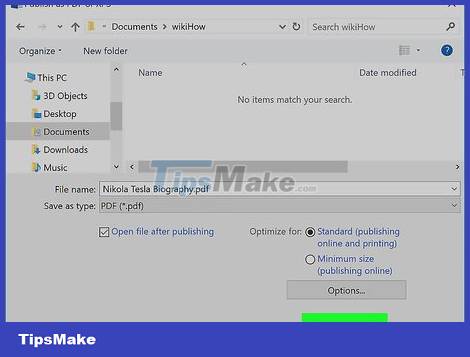 How to Convert Word Files to PDF Format Picture 7