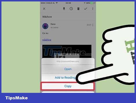 How to Copy and Paste Links Picture 10