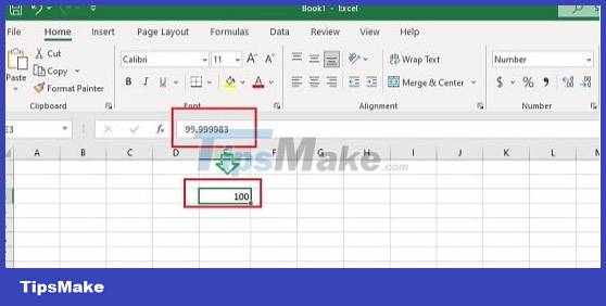 How to correct when Excel automatically rounds numbers Picture 7