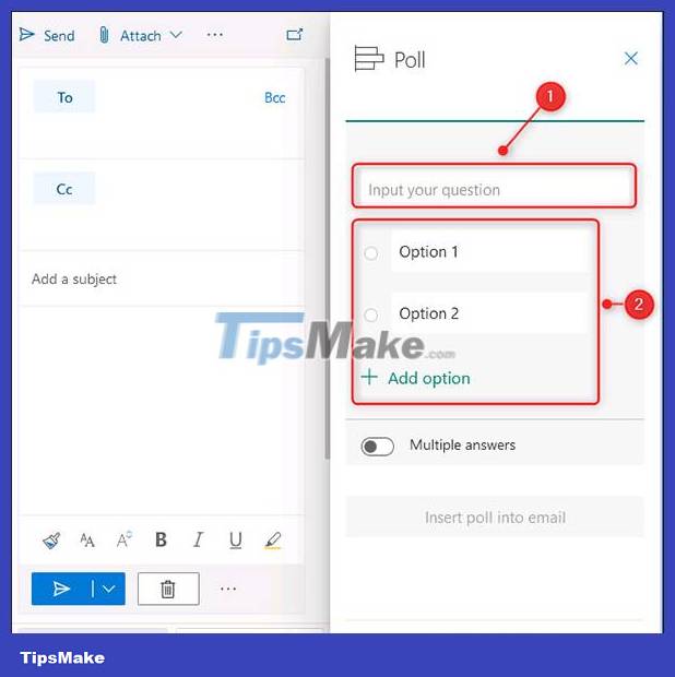 How to create a poll in Microsoft Outlook - TipsMake.com