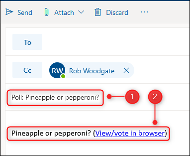 How to create a poll in Microsoft Outlook Picture 8