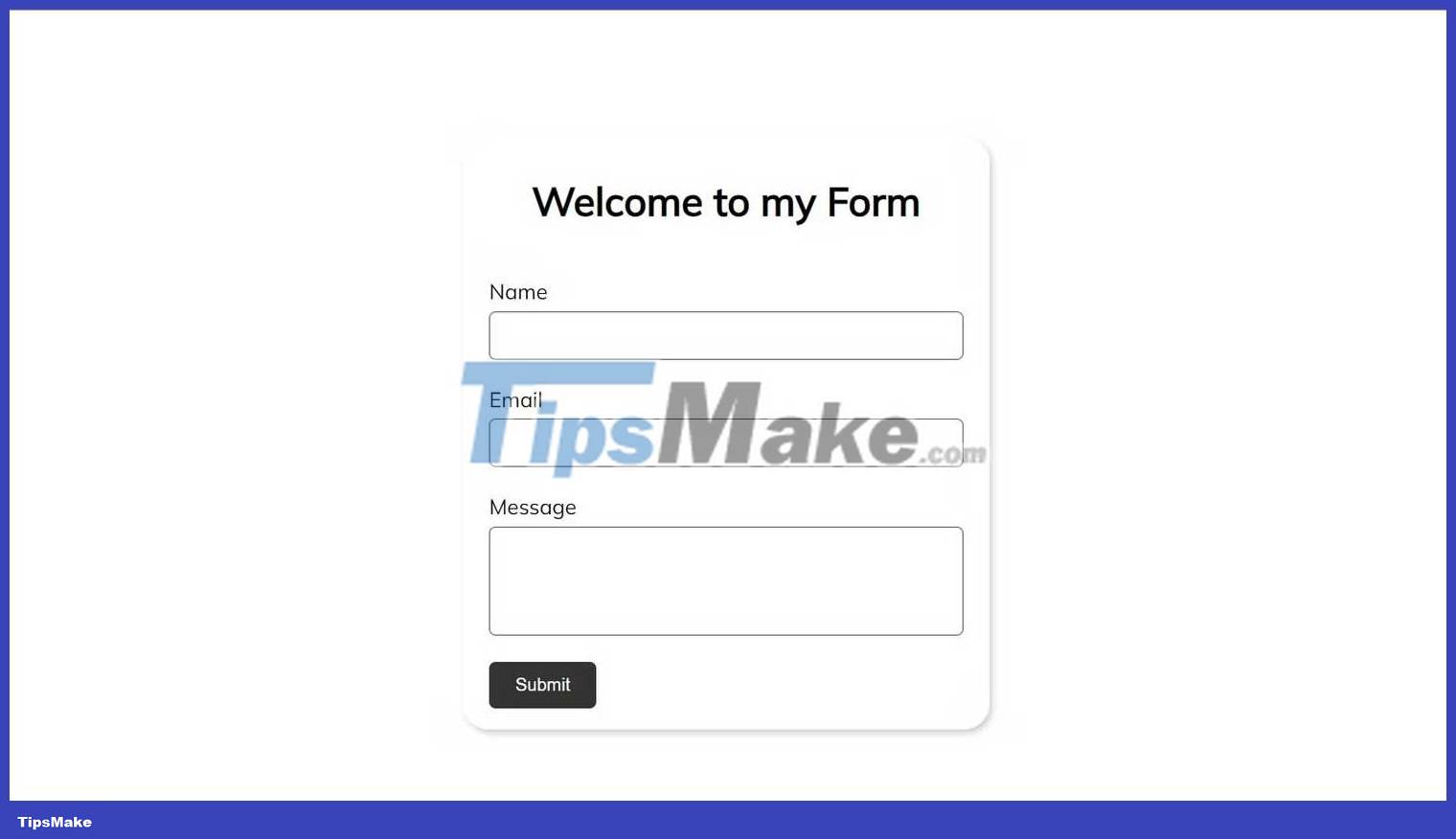 How To Create A Simple Contact Form Using HTML, CSS, And JavaScript ...