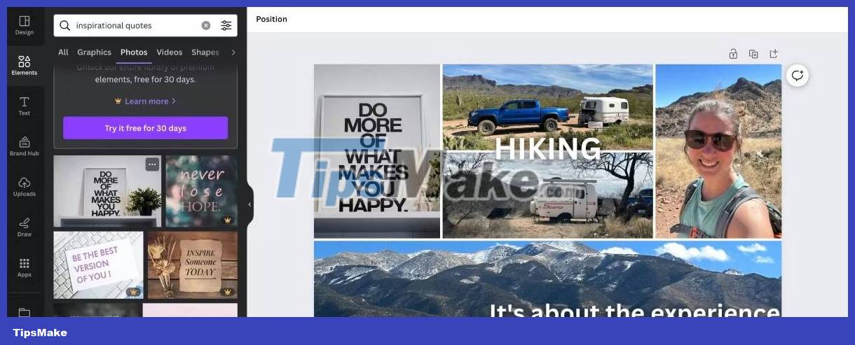 How to create a vision board with Canva Picture 11