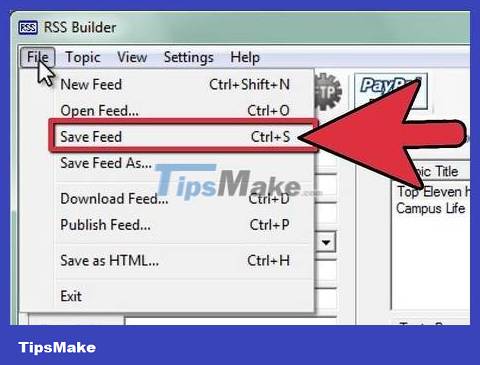 How To Create An RSS Feed - TipsMake.com