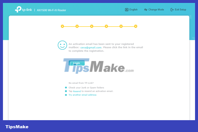 How to create and add TP-Link ID to TP-Link WiFi 6 router Picture 9