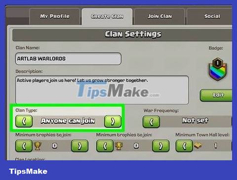 How to Create and Lead a Clan in Clash of Clans Picture 6