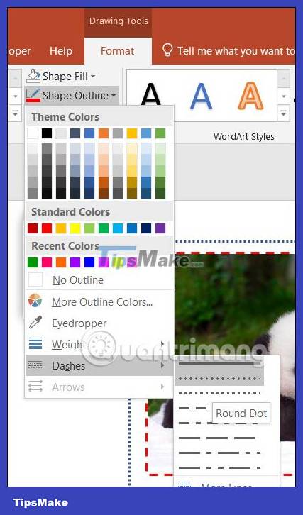 How to create image borders in PowerPoint - TipsMake.com